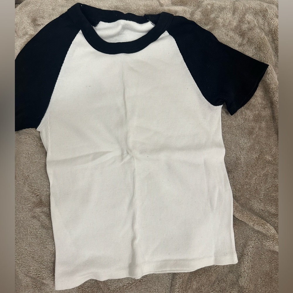 Brandy/Pacsun Black and White T shirt
